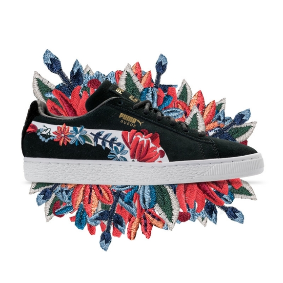 Puma Shoes - Puma Suede Garden Floral sneakers